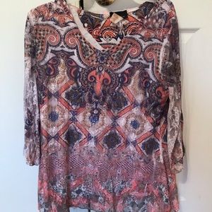 Multi colored ladies blouse